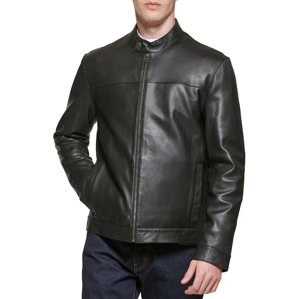 Men's Best Quality Biker Style Fashion Jacket Street Style with Zipper Closure for Spring Season