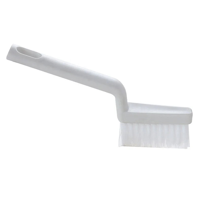 2023 Japanese Style Window Slot Long Handle Plastic Eco-Friendly Reusable White Cleaning Tool Gap Small Brush