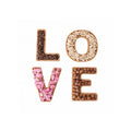 3D Wooden Alphabet Letters for Home Wedding Party Decor Solid Wood Basswood Plywood Laser Engraved Painted Pattern Wall Sign