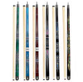 Hot Sale New Style 13mm Tip 1/2-PC Colorful Billiard Pool Cue