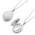 Customizable Logo Silver Oval Photo Frame Pendant Titanium Steel Beading Supply Personalized Photo Necklace