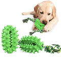 Wholesale Eco-Friendly Cactus Dog Chew Toy From Pet Supplies Factory New Hot Item on TPR Toothbrush Chew Stick for Dogs
