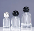 30ml 50ml 100ml Empty Glass Perfume Bottle with for Ball Cap Leak Proof Crimp Sprayer Pump Sealer