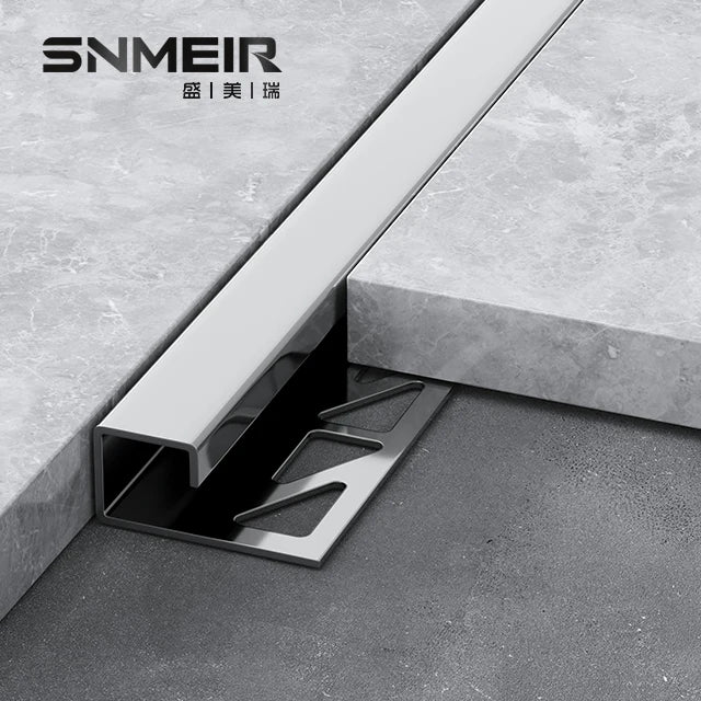 Quality Certification Decorative Mouldings Tile Edging Profile Tile Trim Stainless Steel