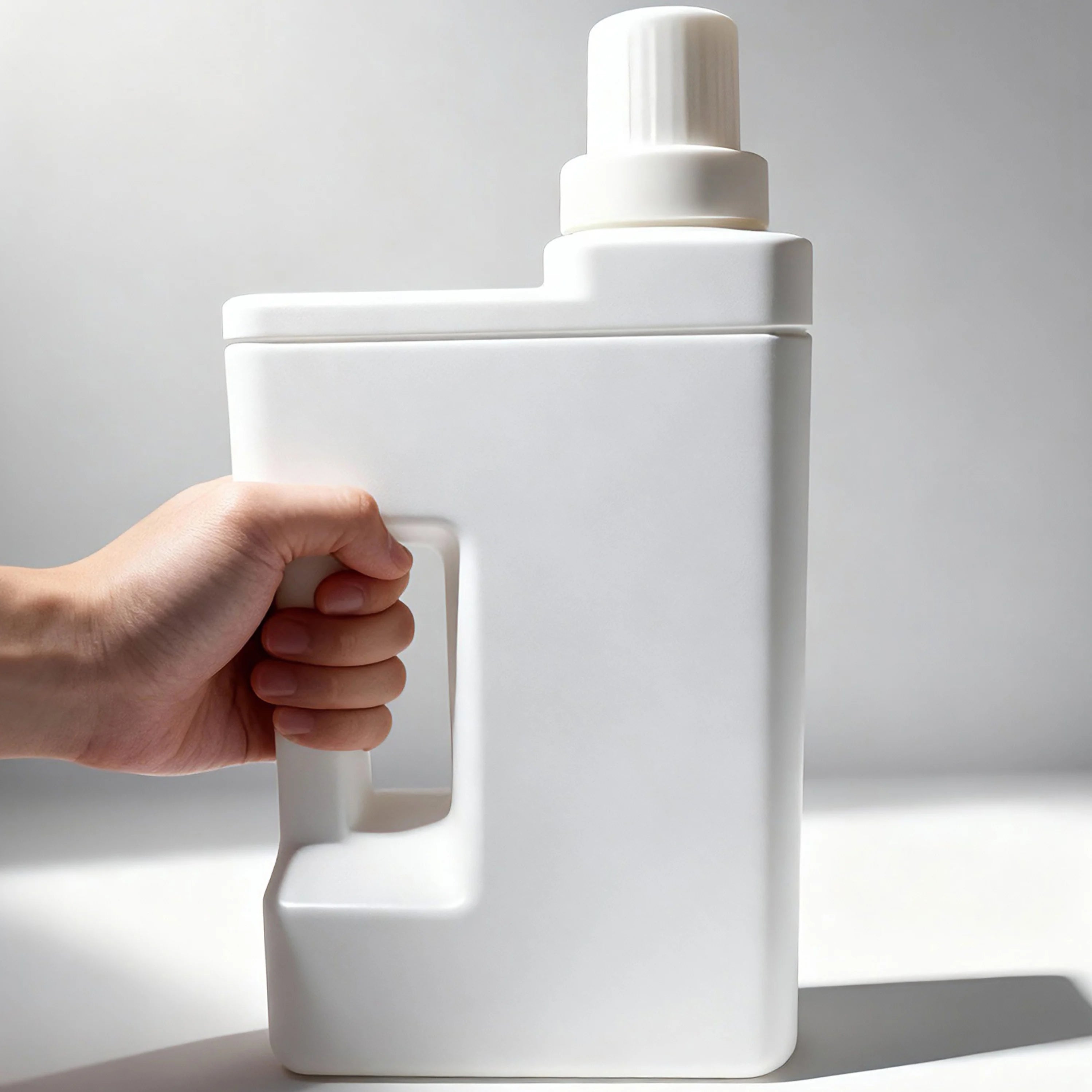 Custom Color and Logo Empty HDPE 1000Ml Laundry Detergent Bottles