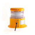 Jpungsun Aircraft Guidance Tower Solar LED Aviation Obstruction Lights Low Intensity Red Dot Flash Base Type AR111