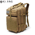 New Design Khaki Mvg Tactical Bag Hiking Camping Waterproof Vintage Backpack 45L