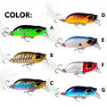Hessen Artificial ABS & Metal 5.5cm 8.3g 7Colors Hard Minnow Fishing Lure for Salmon River Freshwater Fishing