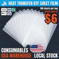 A4 Textile T-Shirt Printing Hot Peel DTF PET Heat Transfer Film for Epson P600 4720 Digital Printing Printer