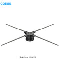 COEUS 85cm 1024LED 3D Wireless Power Supply LED Advertising Holographic Real-time Screen Projection Display Video Education OEM