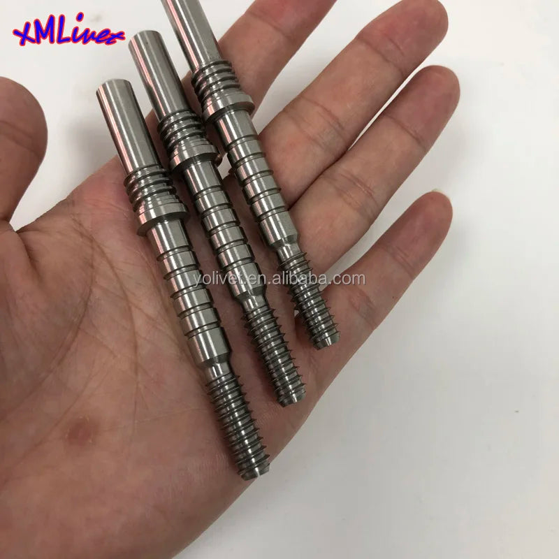 Xmlivet Only Stainless Steel Male Pin Billiards Pool Cue Joint Thread for VP2 Billiard Accessories