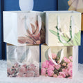 Luxury Square Oversized Gift Paper Bags Valentine's Day Flower Paper Bags Ins Birthday Bouquet Square Bottom Gift Paper Bags
