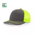 Allch Custom 5 Panel Embroidery Logo Printing Trucker Cap Foam Mesh Trucker Hat Mesh 5 Panel Fashion Hats Men Trucker Cap