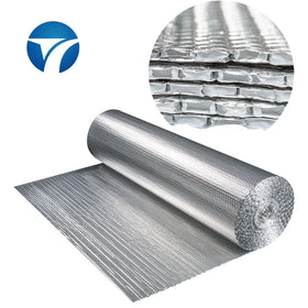Modern White Double Bubble Metal Roof Reflective Heat Faced Insulation Aluminum Foil for Warehouses