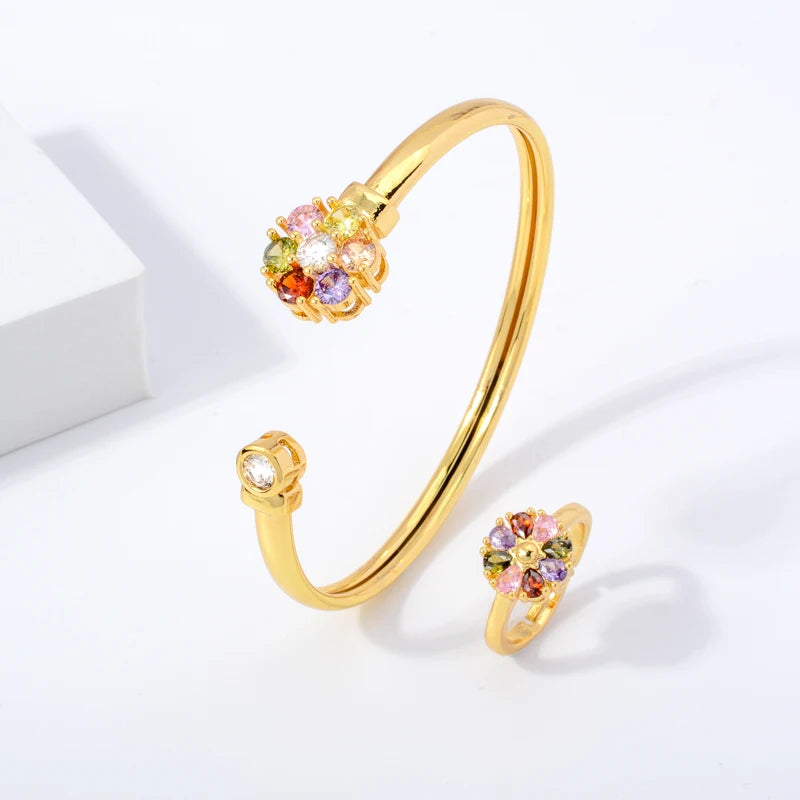 2022 Custom Latest Design Personalised Gold Cuff Chunky Accessories Women Jewelry Charm Bracelet