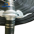 4inch 6inch 12 Inch High Pressure Continuous TPU Polyurethane Layflat Frac Hose with bauer couplings