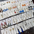 Hot Sale Cheap Long Earrings Mixed Style Crystal Pearl Women's Stud Earrings
