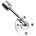 DN100 Pressure Reducing Vacuum Break Valve Aomite Sanitary Stainless Steel Weight Loaded Flange Type Vacuum Relief Valve