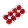 Top Sale U-3206 Ready Ship Real Preserved Grade Rose Square Forever Flower for Christmas Graduation Mother's Day Valentine's Day