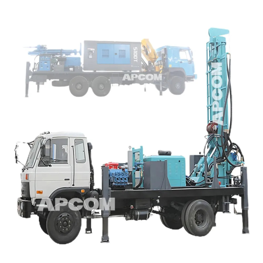APCOM 300m 400m 600m Ground Water Drilling Truck