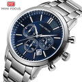 Mini MF0188G Business Men Quartz Wristwatch Quality Stainless Steel Chrono Custom Waterproof Luxury Reloj Watch