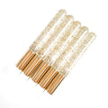 Professional Makeup Tools Foam Eyelash Brushes Smudge Brush Cleaner Set Lash Shampoo Brush Crystal Wand Soft Skin-Friendly for