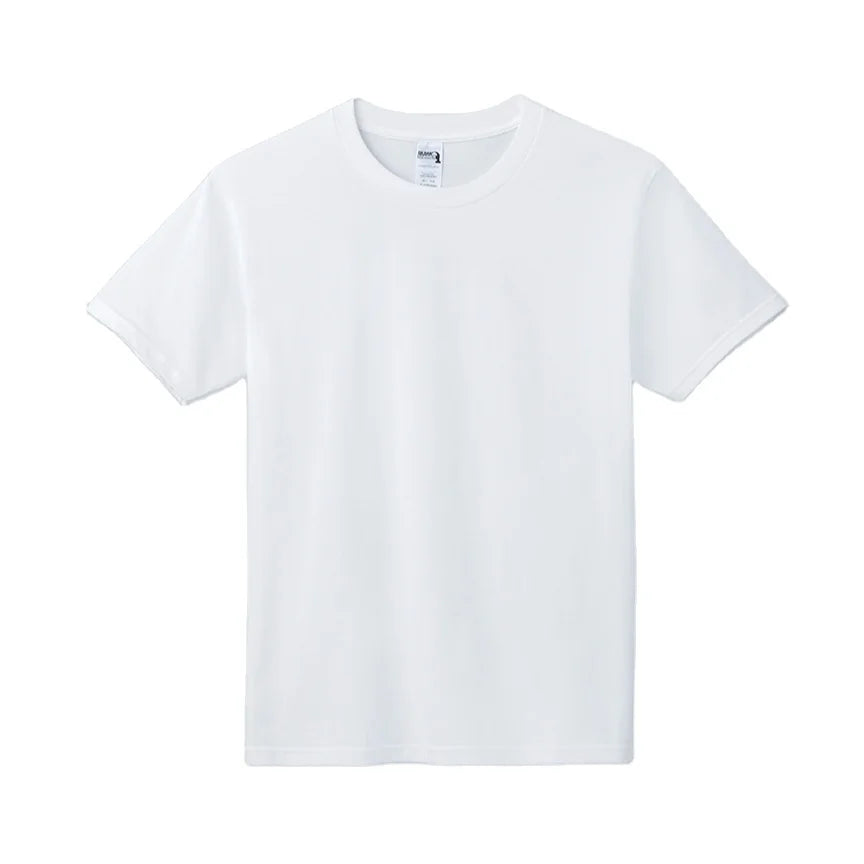 100% Cotton T-shirt Custom Pattern Quick Dry Short Sleeve Sport T Shirt Gym Jerseys Fitness Shirt Trainer Running Men's T-Shirt