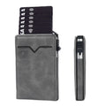 2 MOQ Credit Card Bag RFID Blocking Wallet Pop up Slim Aluminium Card Holder