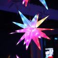 Factory Popular Novelty Light Holiday Party Decoration Led DIY Foldable Christmas Paper Star