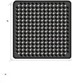 53x53CM Non-Slip Square Shower Mats with Strong Suction Cups Machine Washable PVC Bath Mats Pads for Bathtub Bathroom Safety