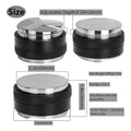 Professional Adjustable Depth Espresso Hand Tamper Coffee Tamp Tool