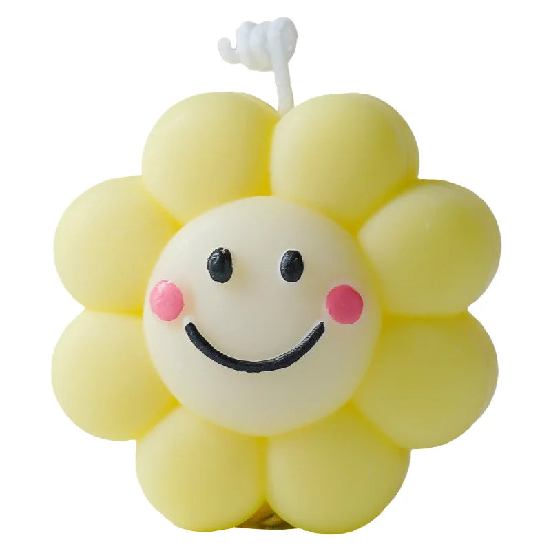 Handmade Aromatherapy Soy Wax Eco-Friendly Scented Custom Fragrance Luxury Sunflower Design for Birthdays Holidays-Wholesale