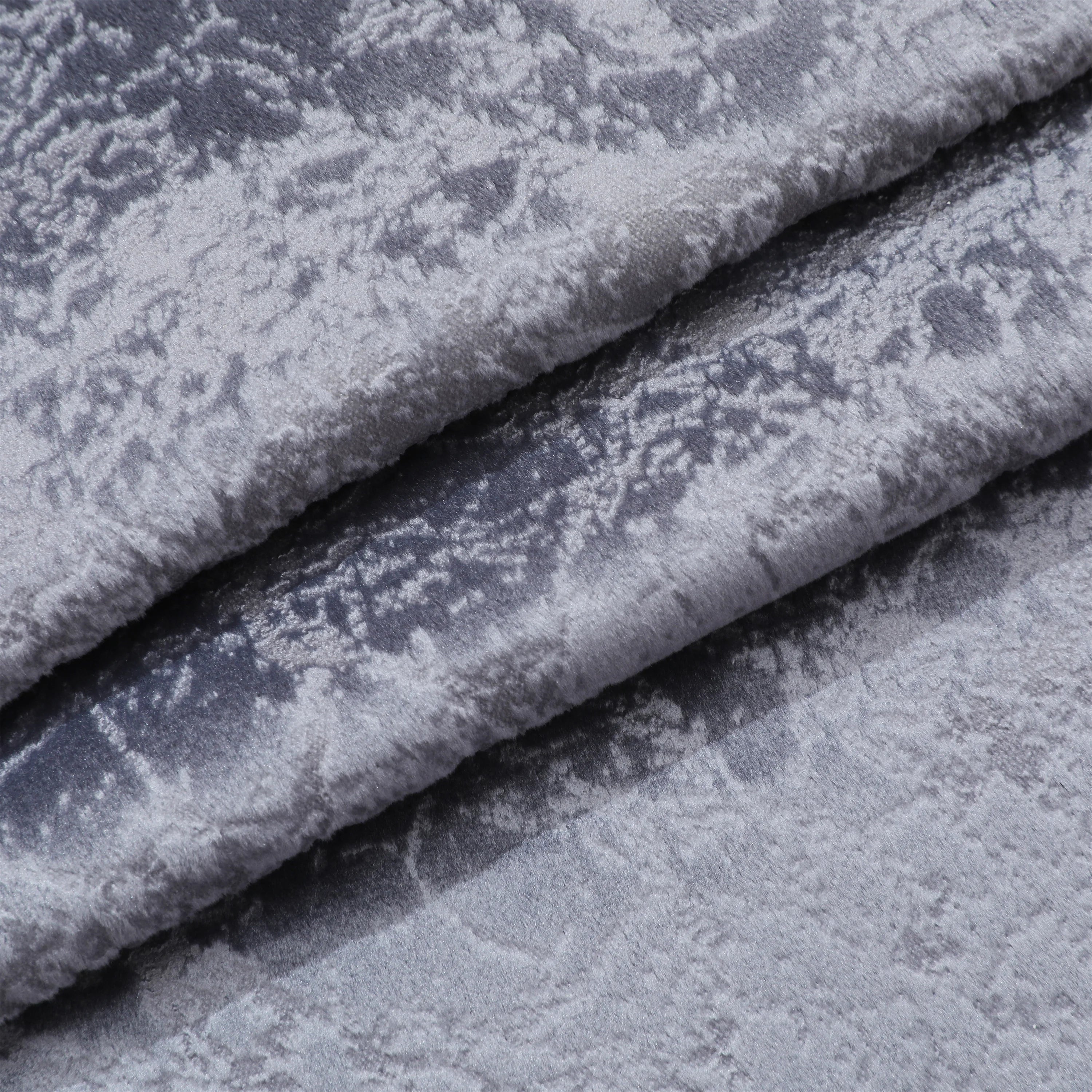 Polyester Velvet Printed Sofa Fabric Upholstery Holland Velvet Printed Sofa Furniture Hometextile Fabric