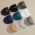 PUPPYSEW 8*8cm Microfiber Jewelry Pouch Bags With Logo High Qantity Jewelry Pouch Earrings Necklace Bracelet Packing Bag