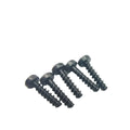 Black Zinc Plated Pan Head Cylindrical Head Inner Torx Self-Tapping Micro Screws Flat Tail Screws Anti-Disassembly Black Screws