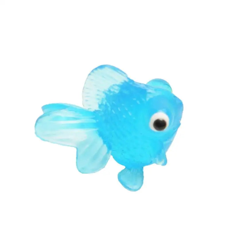 Simulation Rubber Fish Children Fishing Floating Toys Beach Pool Theme Party Summer Festival Favors Candy Colors