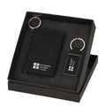 Fashion Colorful Wallet Keychain Set Personalized Custom Logo Pu Leather Wallet Gift Set