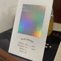 Luxury Shinny Gold Foil Edge Custom Own Logo Printing Factory Price Business Card Printing