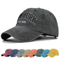Custom 3D Letter Embroidery Logo Vintage Cotton Fitted Distressed Washed Sports Dad Baseball Ball Caps Hat