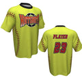 OEM and ODM Quick-drying Breathable Sublimation Slow Pitch Softball Jerseys