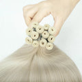 Russian Genius Weft Hair Extensions Double Drawn Hair European Invisible Genius Weft Hair Extension