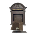 Mailbox Wall Mount Vintage Mailbox Mail Boxes Outside Antique Style Nostalgic Charm Home Decor Metal Mailbox Garden