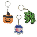 Custom 2D Soft Pvc Keychain Key Chain Logo Soft Rubber Keychains Silicone Keyring Rubber Personalized 3D Customized Key Chain