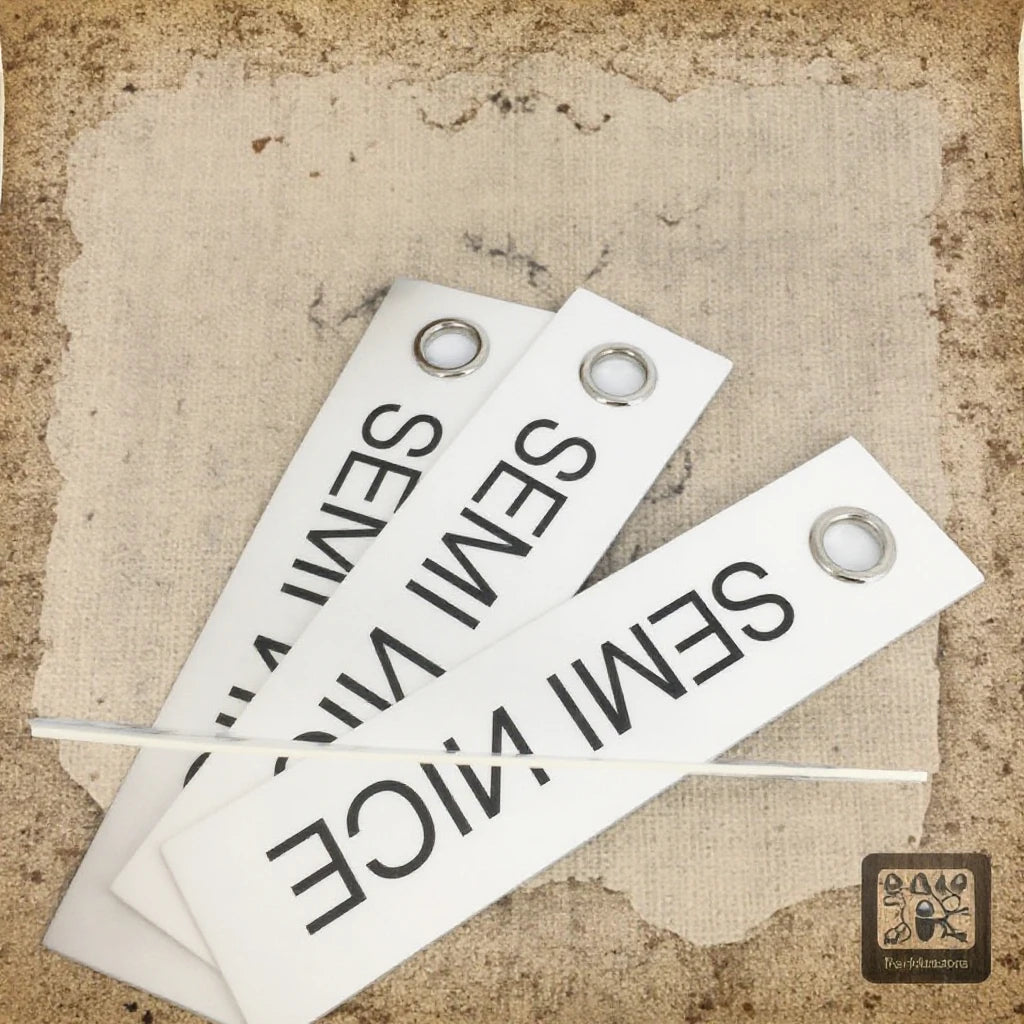Customised Eco-friendly Recycled Swing Tag Colour Printed Foil Technique for Clothing and Shoe Packaging with Eyelet for Bags
