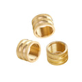 Injection Molded Chamfer Grooved Female Thread Copper Stud Vertical Stripe Knurled Hot Melt Brass Insert Nut for Plastic Housing