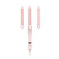 Mesky Oem Automatic Automatic Rotating Hair Curler 28mm Curling Tongs pink 2in1 Hair Straightener and Curler