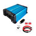 SolarverTech Solar Inverter 1500W 3000W off Grid 24VDC to 230VAC Pure Sine Wave Power Inverter