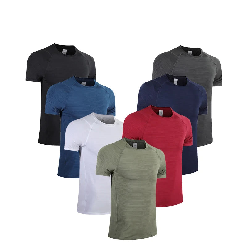 Custom Men's Oversized Ice Silk T-Shirt Quick-Drying Summer Outdoor Short Sleeve Print Polo Sports Leisure Running Casual Top