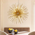 Professional Factory Globe Gold Pendant Lamp Aluminium Round Gold Chandelier Pendant Light for Home Hotel JY9212