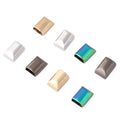 Wholesale Metal Tail Clip Zipper End for Bag Accessories Metal 20mm Cord Zip Ends